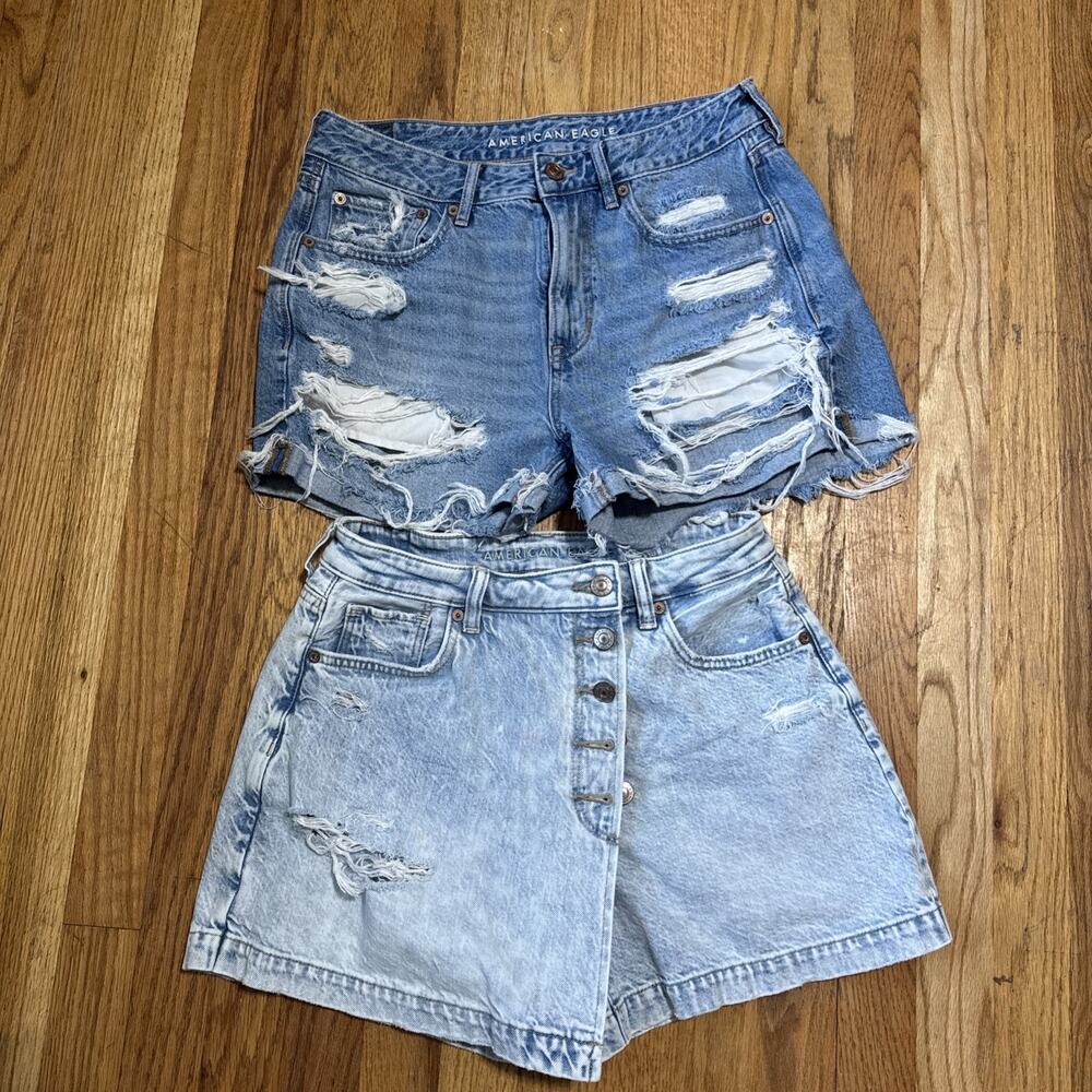 American Eagle Women’s Size 6 Lot Of 3 Shorts Skort Summer Vacation